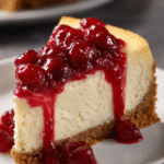 Classic Cherry Cheesecake