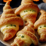 Cheesy Witch Hat Crescents