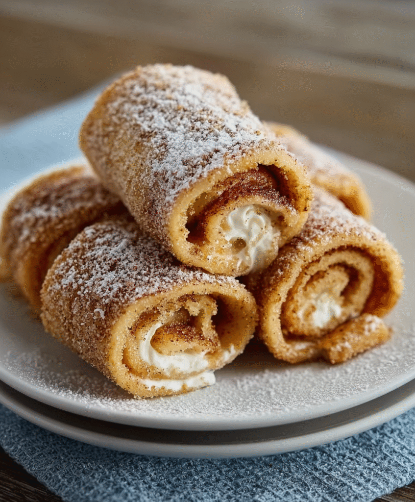 Cinnamon Cream Cheese Roll-Ups
