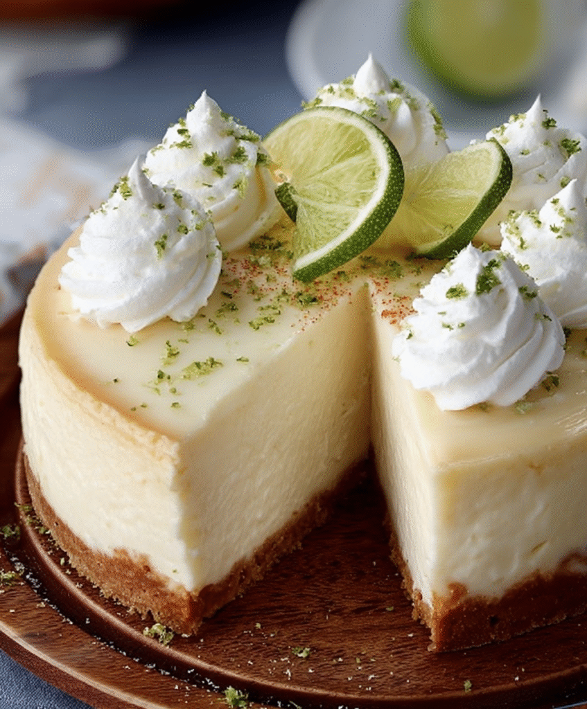 Creamy Key Lime Cheesecake