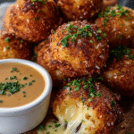 Crispy Reuben Cheese Balls