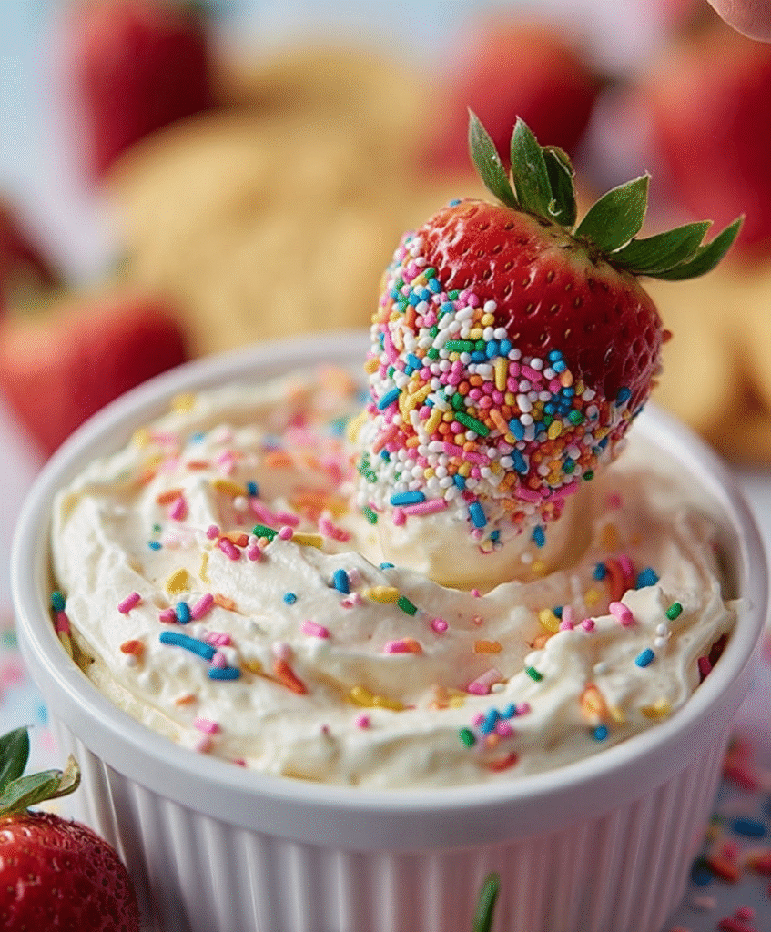 Funfetti Cake Batter Dip