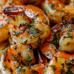 Garlic Herb Butter Grilled Shrimp