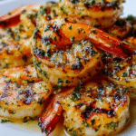 Garlic Herb Grilled Shrimp