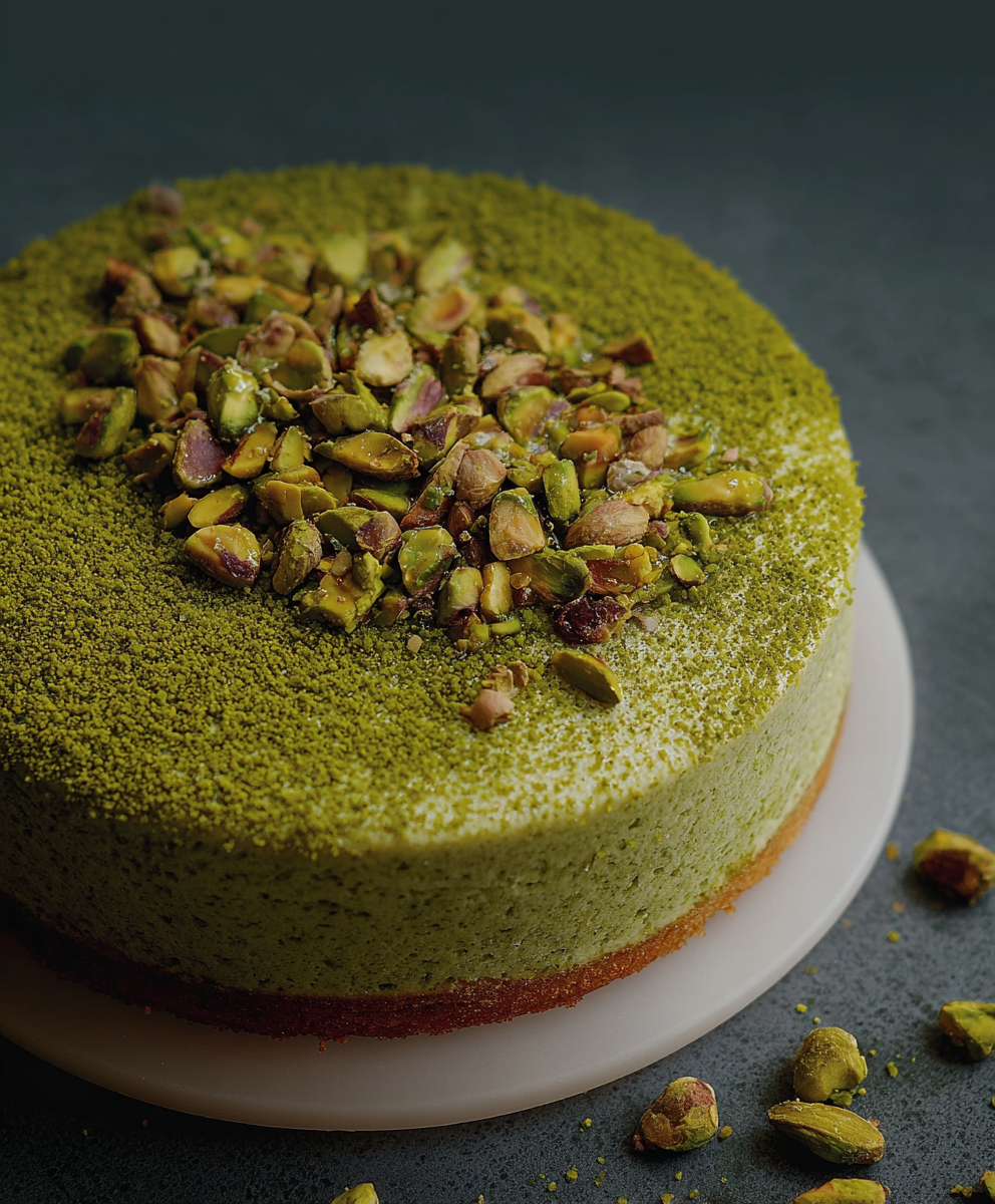 Gâteau à la Pistache Moelleux