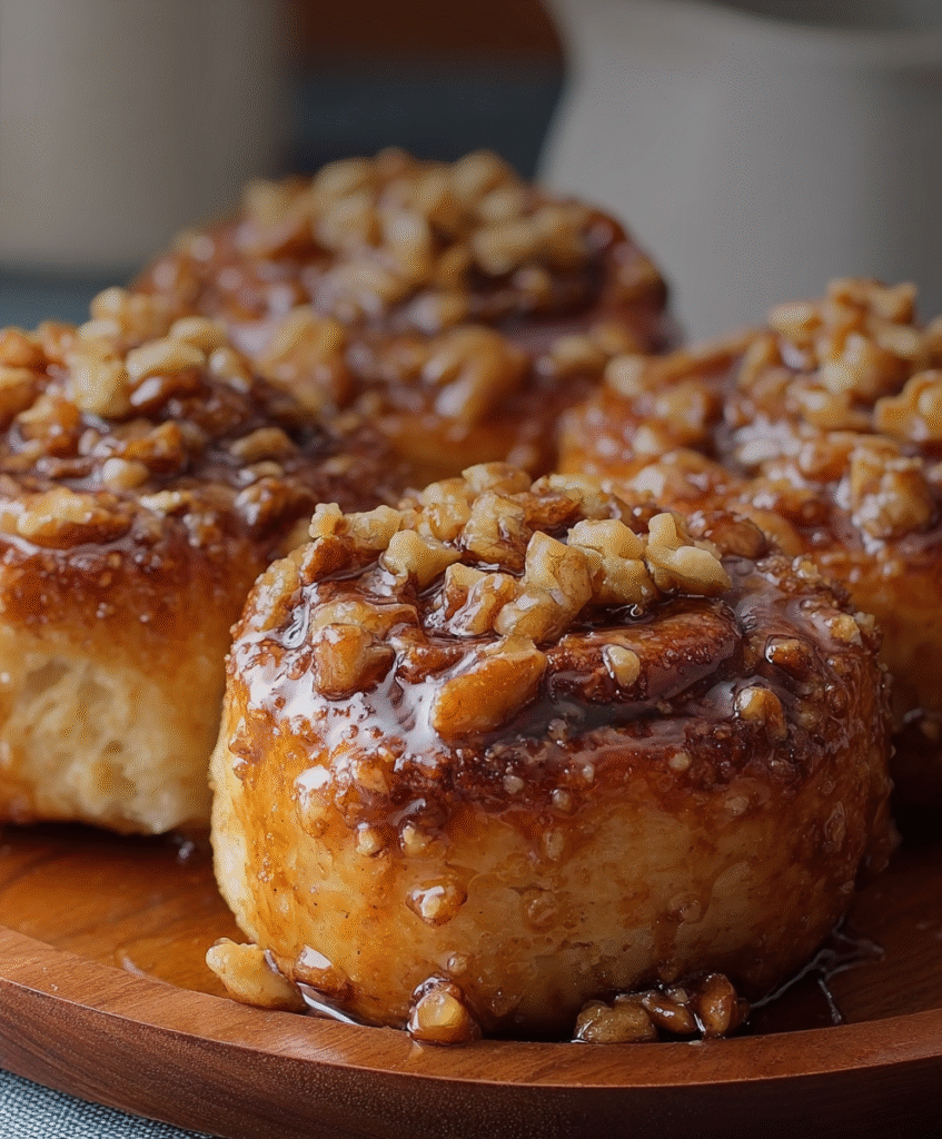 Maple Walnut Sticky Buns