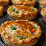 Mini Chicken Pot Pie Puffs