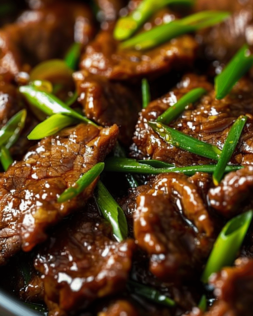 Mongolian Beef Stir-Fry