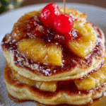 Pineapple Upside-Down Pancakes