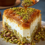 Pistachio Baklava Cheesecake
