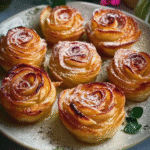 Puff Pastry Apple Roses