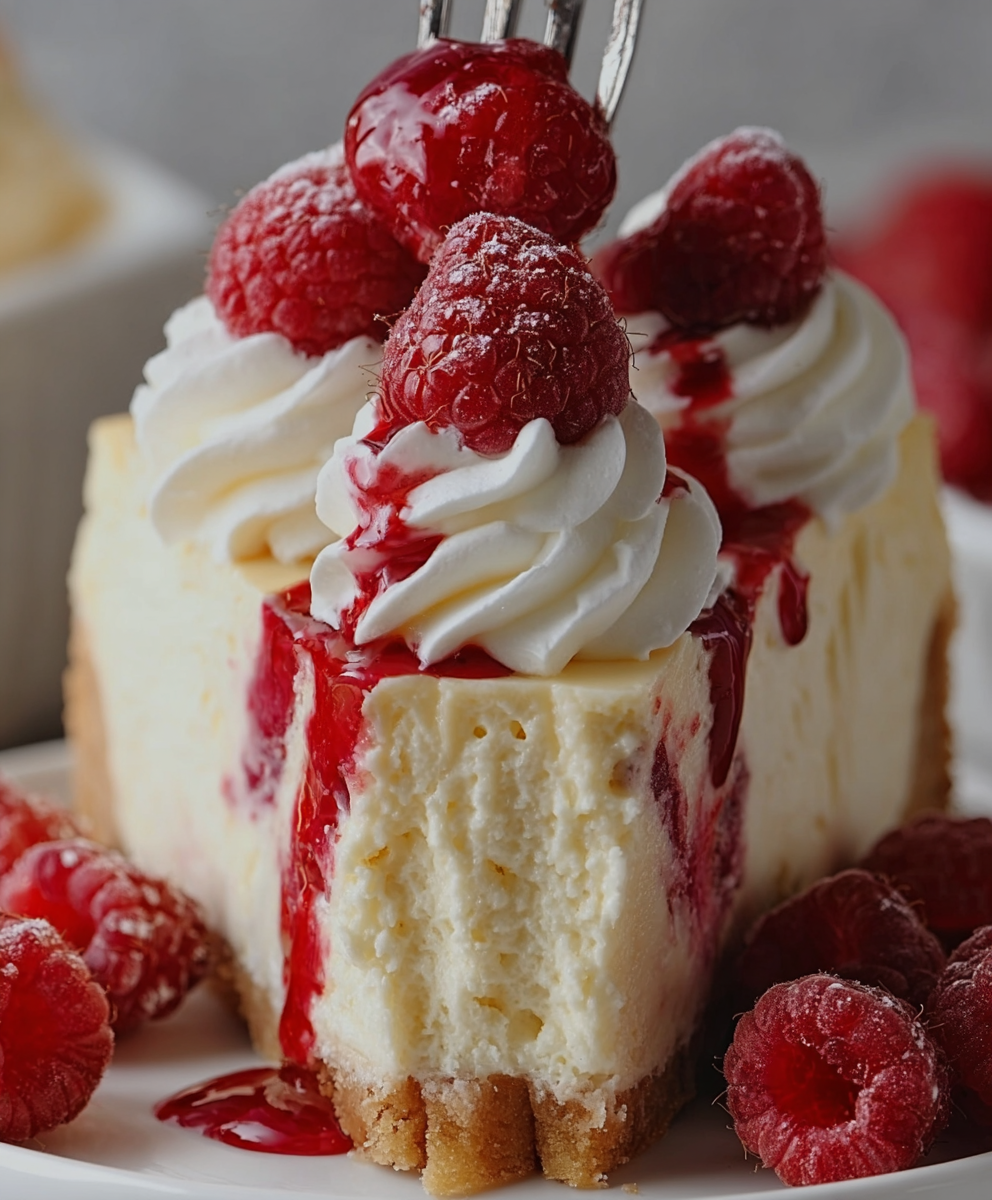 Raspberry Cream Cheesecake