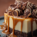 Salted Caramel Chocolate Mousse Cake