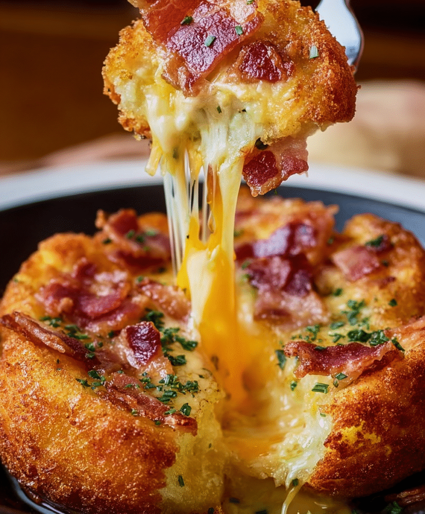 Savory Cheddar & Bacon Dutch Baby