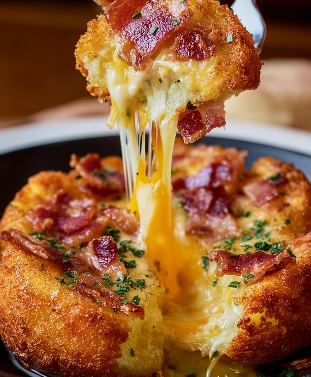 Savory Cheddar & Bacon Dutch Baby