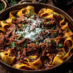 Slow-Braised Beef Ragu with Pappardelle