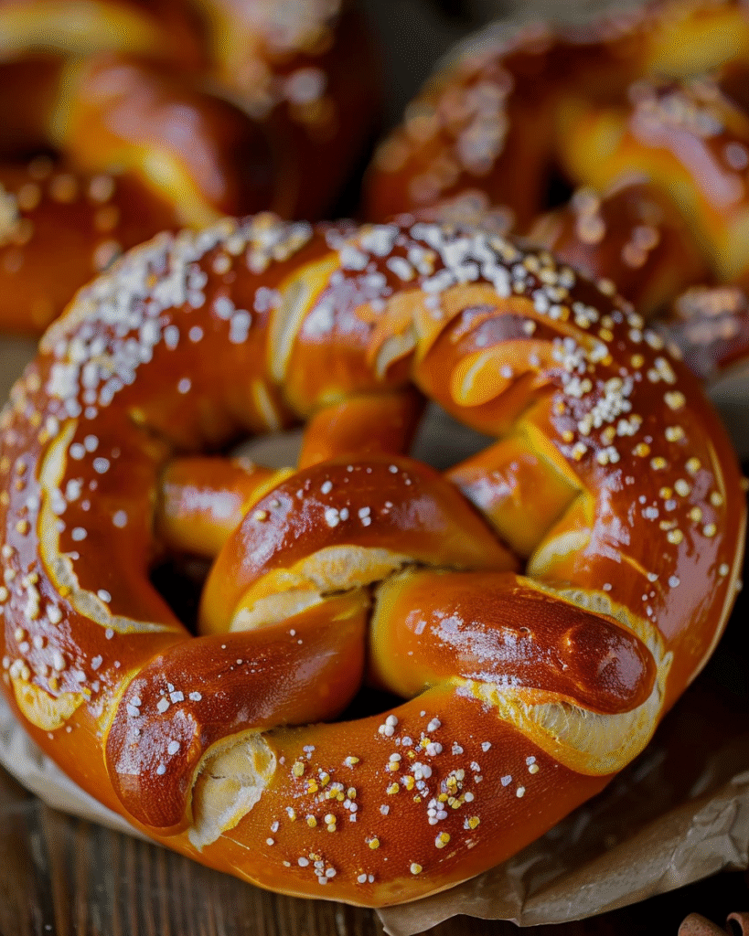 Soft Bavarian Pretzels