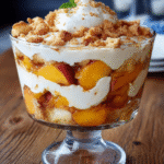 Southern Peach Cobbler Trifle