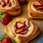 Strawberry Cream Cheese Danish Pastries