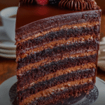 Ultimate 7-Layer Chocolate Fudge Cake