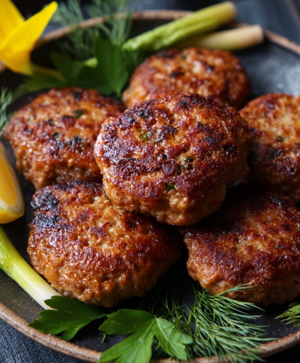 Authentic German Frikadellen