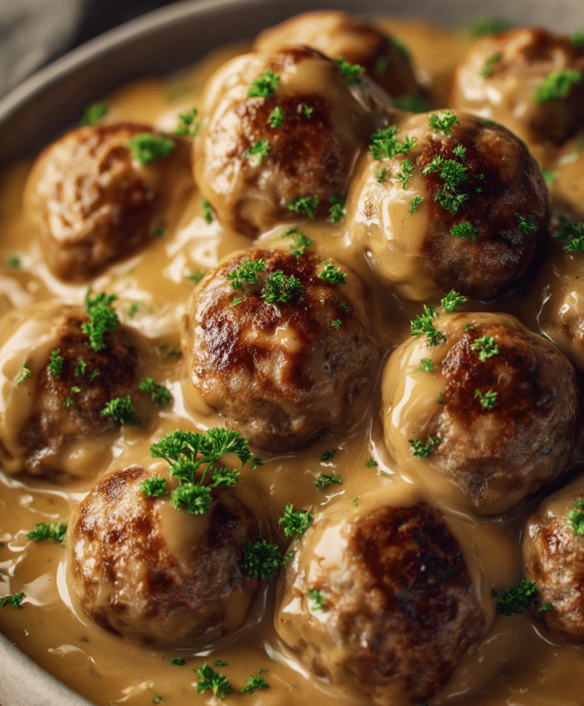 Authentic Swedish Meatballs