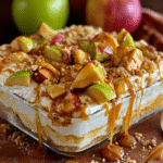 Caramel Apple Pudding Dessert