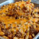 Cheeseburger French Fry Casserole