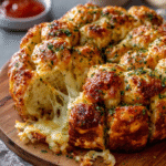 Cheesy Garlic Monkey Bread