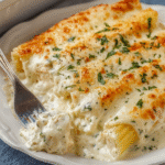 Chicken Manicotti Alfredo
