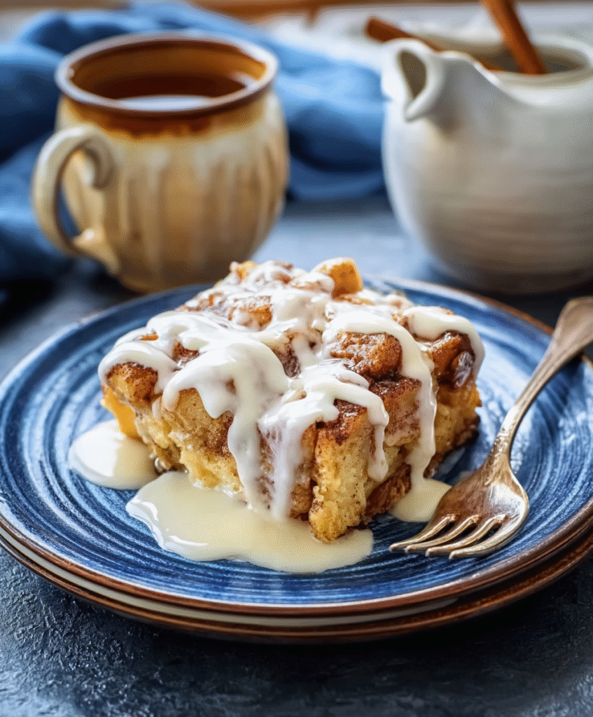 Cinnamon Roll French Toast Casserole