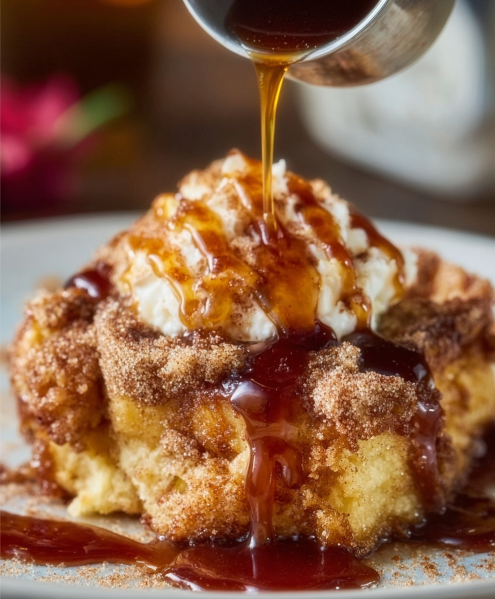 Cinnamon Streusel French Toast Bake