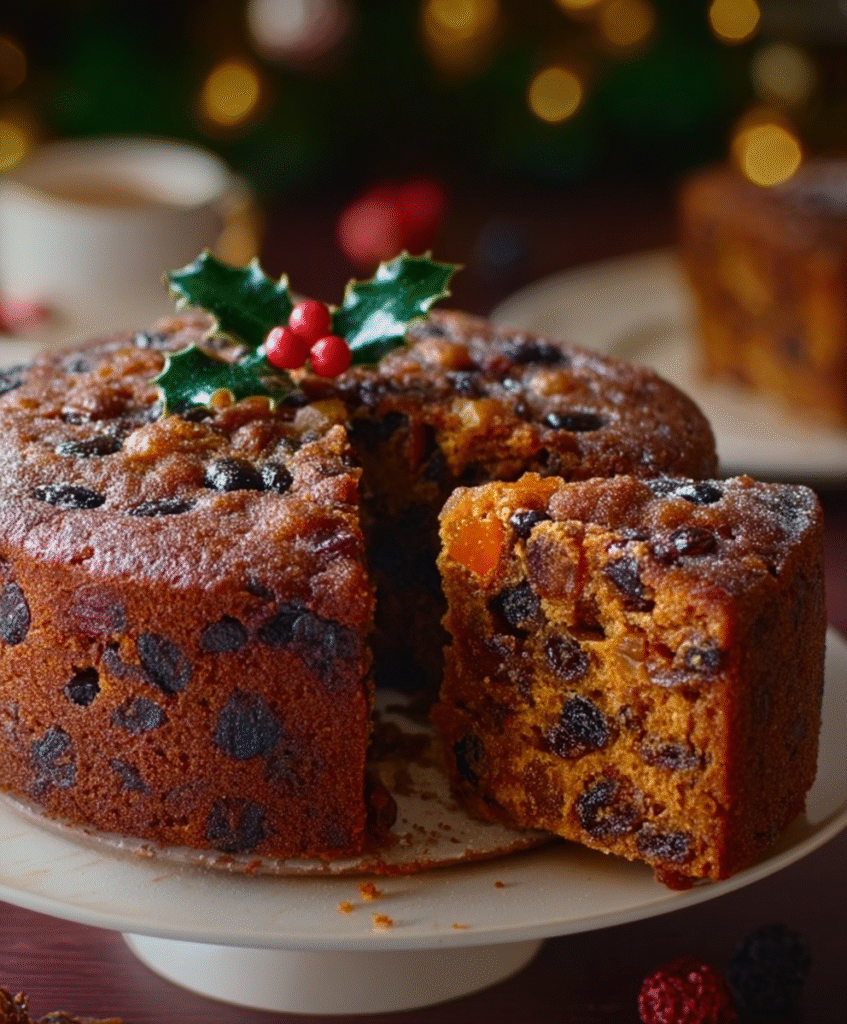 Classic Christmas Fruit Cake