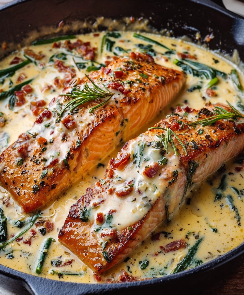 Creamy Tuscan Garlic Butter Salmon