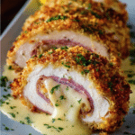 Crispy Chicken Cordon Bleu