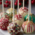 Festive Christmas Cake Pops