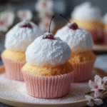 Fluffy Japanese Cotton Cupcakes
