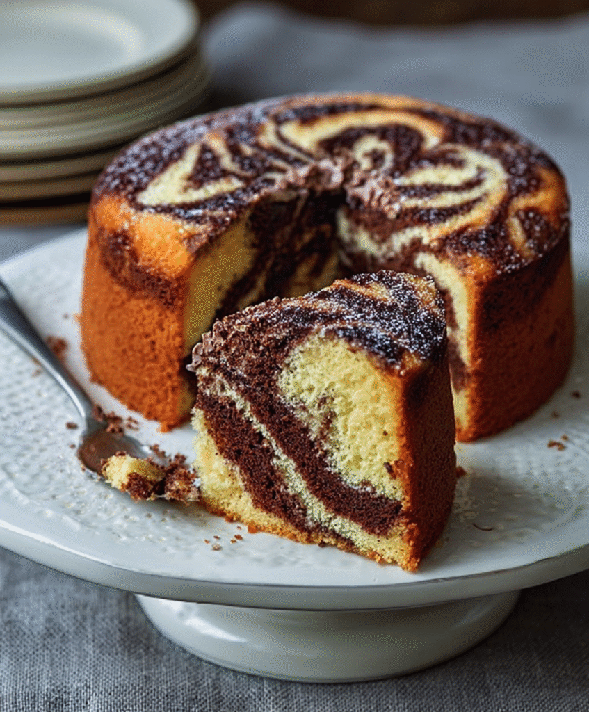 Irresistible Marble Cake