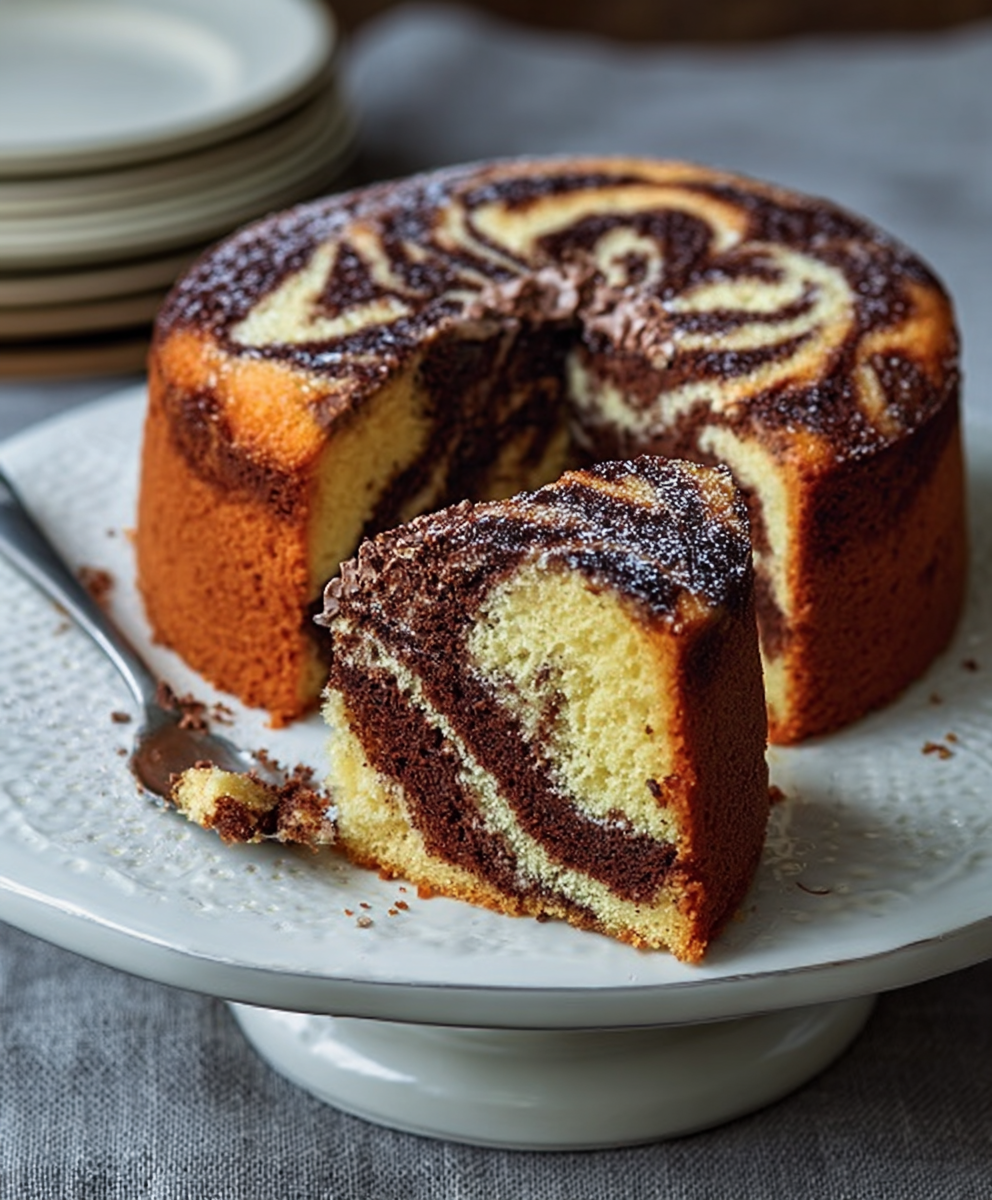 Irresistible Marble Cake