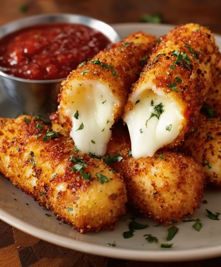 Irresistible Mozzarella Cheese Sticks