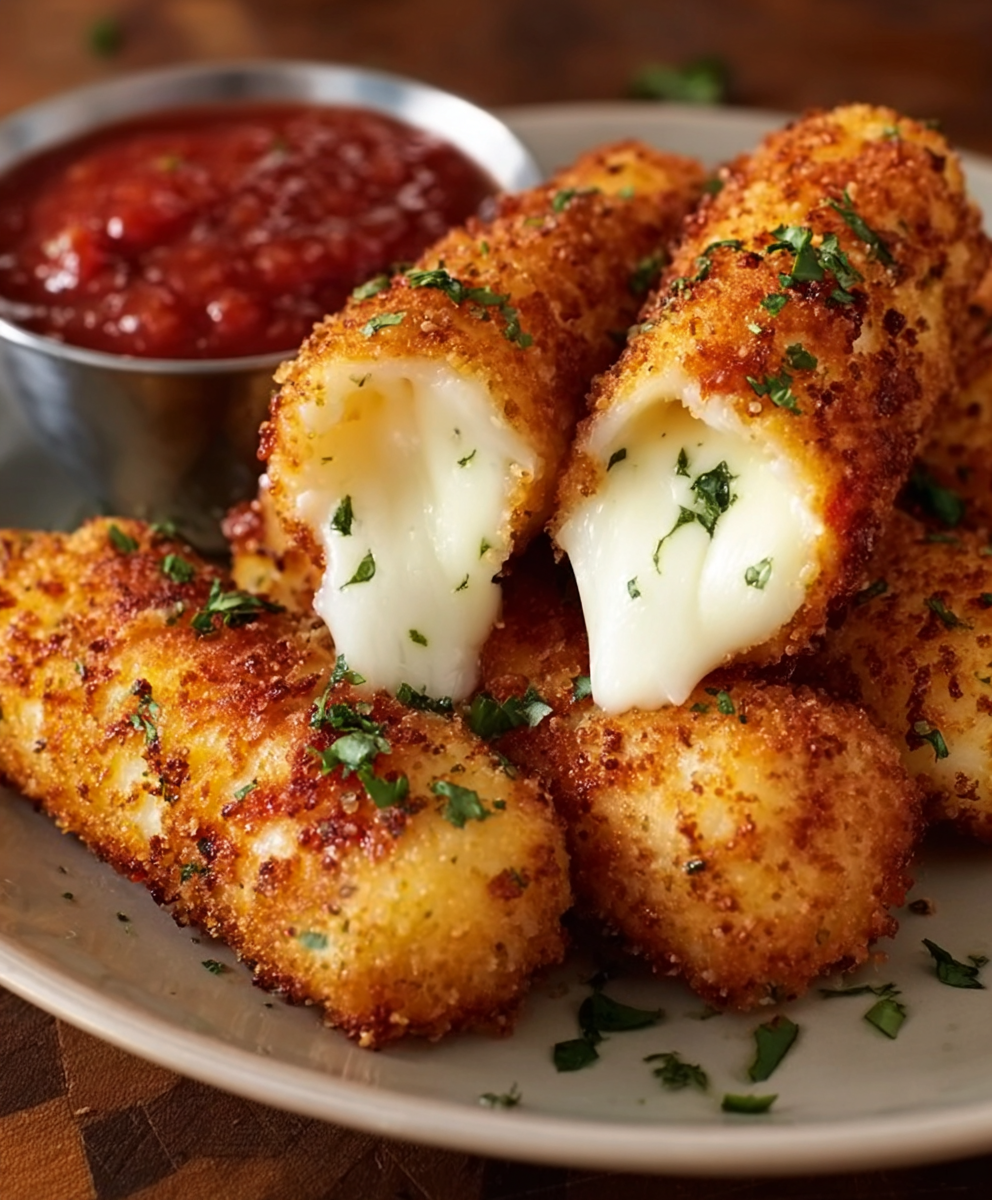 Irresistible Mozzarella Cheese Sticks