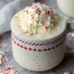 Peppermint White Hot Chocolate