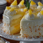 Pineapple Coconut Dream Cake