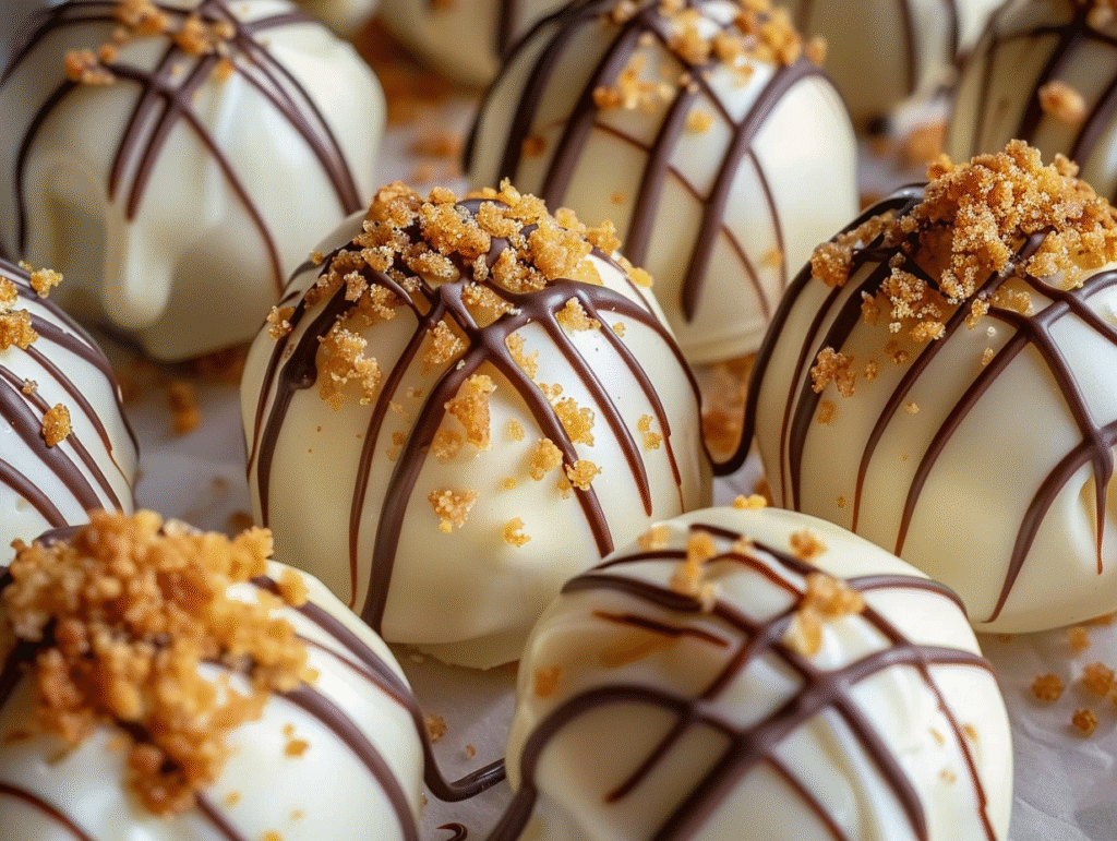 Pumpkin Cheesecake Truffles