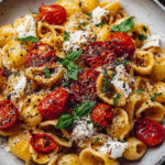 Roasted Tomato & Garlic Ricotta Pasta