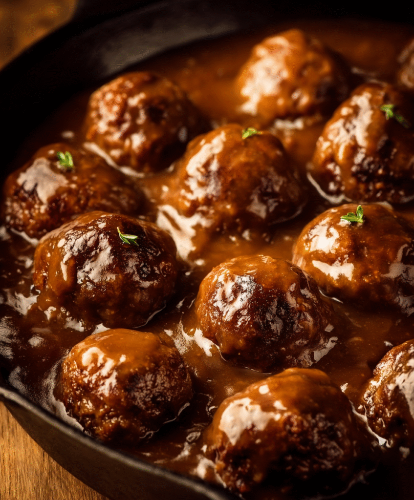 Salisbury Steak Meatballs