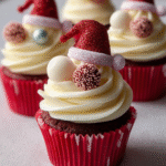 Santa Hat & Bauble Cupcakes