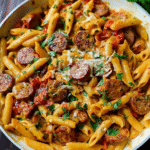 Spicy Cajun Sausage Pasta