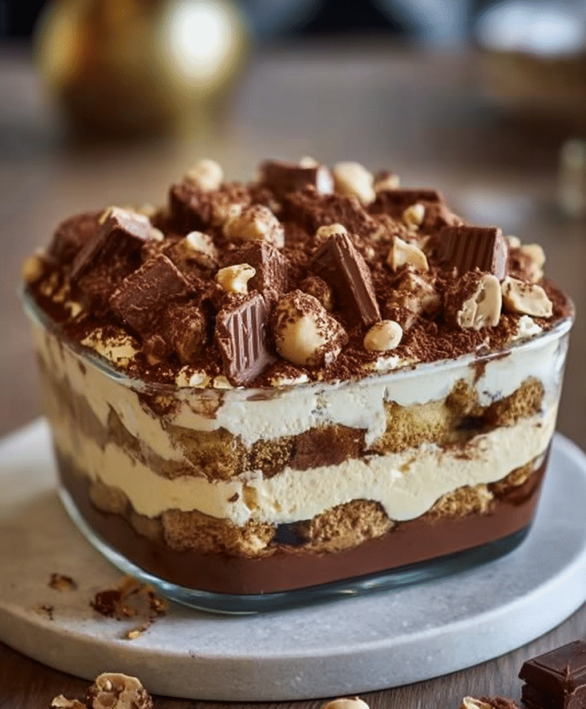 Tiramisu façon Kinder Bueno