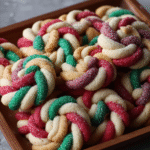 Twisted Christmas Sugar Cookies